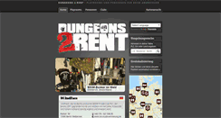Desktop Screenshot of dungeons-2-rent.com